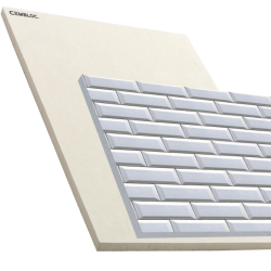 6mm Cembloc CemBacker - Tile Backer Building Board - 1200mm x 600mm