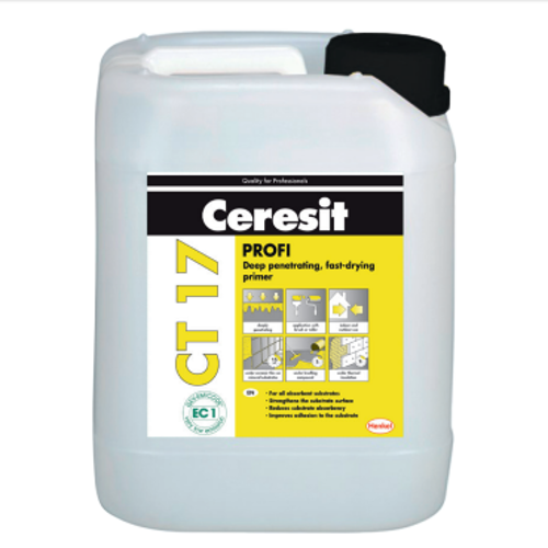 Ceresit CT17 Profi Deep-penetrating Primer - 5L Ceresit CT17 Profi Deep-penetrating Primer - 5L