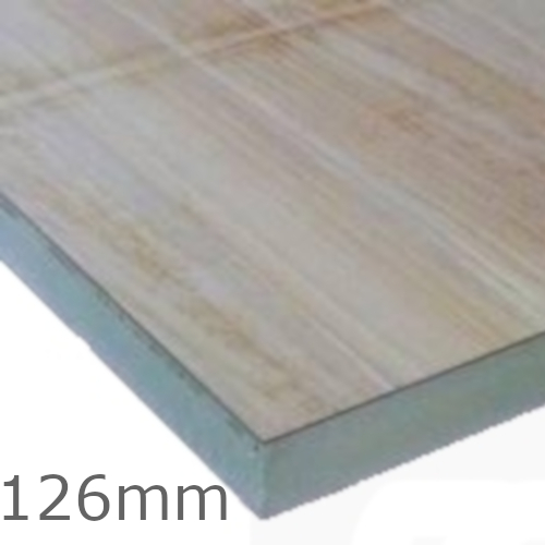126mm Celotex TD4000 PIR Flat Roof Insulation Board with Plywood 126mm Celotex TD4000 PIR Flat Roof Insulation Board with Plywood