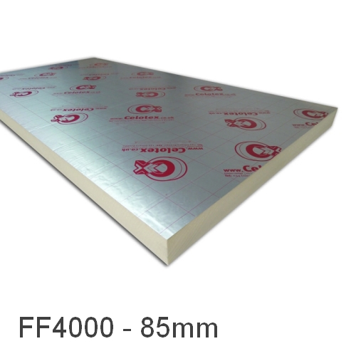 85mm Celotex FF4000 Underfloor Heating Board (pack of 14) 85mm Celotex FF4000 Underfloor Heating Board (pack of 14)