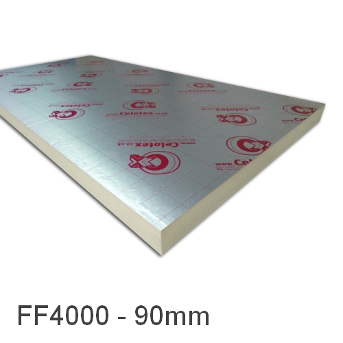 90mm Celotex FF4000 Underfloor Heating Board (pack of 13) 90mm Celotex FF4000 Underfloor Heating Board (pack of 13)