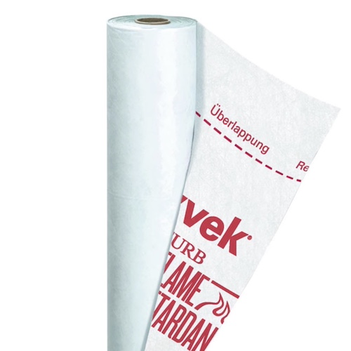 DuPont Tyvek FireCurb Housewrap Breather Membrane - 1.5m x 50m DuPont Tyvek FireCurb Housewrap Breather Membrane - 1.5m x 50m