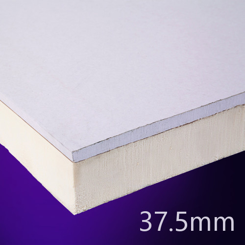 37.5mm EcoTherm EcoLiner PIR Insulated Plasterboard 37.5mm EcoTherm EcoLiner PIR Insulated Plasterboard
