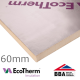 60mm EcoTherm EcoVersal PIR Insulation Board - 1200mm x 2400mm 60mm EcoTherm EcoVersal PIR Insulation Board - 1200mm x 2400mm