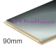 90mm Ecotherm Eco-Cavity Full Fill Cavity Wall PIR Insulation Board - 1200mm x 450mm - pack of 4 90mm Ecotherm Eco-Cavity Full Fill Cavity Wall PIR Insulation Board - 1200mm x 450mm - pack of 4