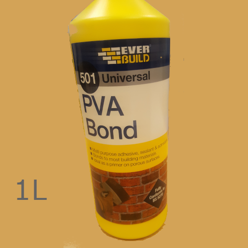 Everbuild Weatherproof PVA Adhesive - 1 Litre - Recommended for JCW Products Everbuild Weatherproof PVA Adhesive - 1 Litre - Recommended for JCW Products