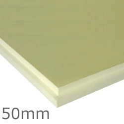 50mm Finnfoam FL300 Extruded Polysty test (XPS) Rebated Edge Insulation Board - 1235mm x 585mm