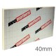40mm IKO Enertherm ALU PIR Rigid Insulation Board - 1200mm x 2400mm - pack of 12 40mm IKO Enertherm ALU PIR Rigid Insulation Board - 1200mm x 2400mm - pack of 12