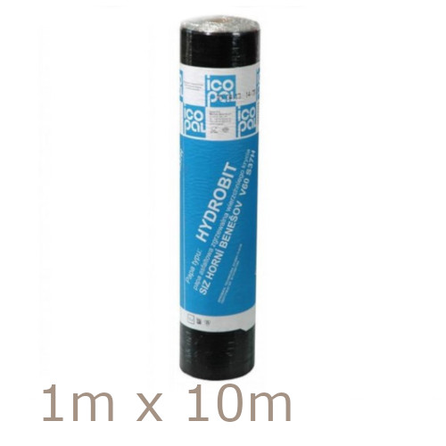Icopal Roofing Felt Underlay 3mm Hydrobit V60 S30 Bitumen - Torch On - 1m x 10m - Pallet of 20 rolls Icopal Roofing Felt Underlay 3mm Hydrobit V60 S30 Bitumen - Torch On - 1m x 10m - Pallet of 20 rolls