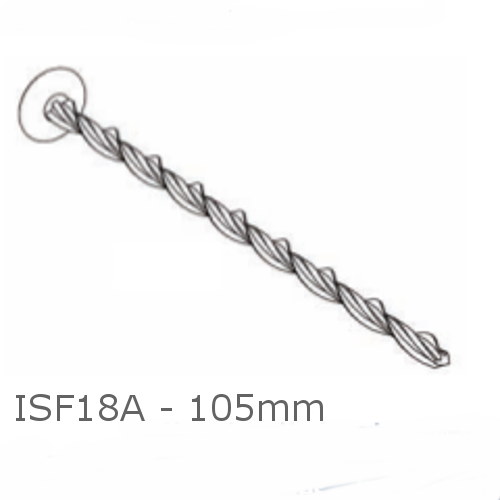 105mm Insofast ISF18A Insulated Plasterboard Fixings (pack of 400) - SDS tool not included. 105mm Insofast ISF18A Insulated Plasterboard Fixings (pack of 400) - SDS tool not included.