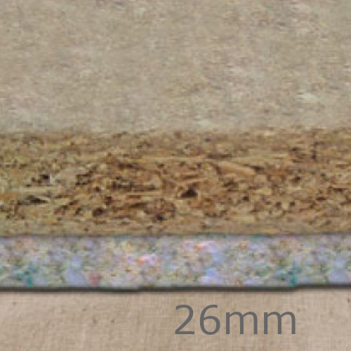 26mm Monodeck 26C Concrete Floor Acoustic Overlay Board 26mm Monodeck 26C Concrete Floor Acoustic Overlay Board