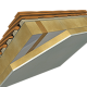 37.5mm Isocheck Isoliner Thermal Laminate Board - (25mm PIR bonded to 12.5mm Gyproc SoundBloc) - 2400mm x 1200mm 37.5mm Isocheck Isoliner Thermal Laminate Board - (25mm PIR bonded to 12.5mm Gyproc SoundBloc) - 2400mm x 1200mm