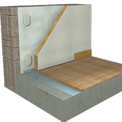 37.5mm Isocheck Isoliner Thermal Laminate Board - (25mm PIR bonded to 12.5mm Gyproc SoundBloc) - 2400mm x 1200mm 37.5mm Isocheck Isoliner Thermal Laminate Board - (25mm PIR bonded to 12.5mm Gyproc SoundBloc) - 2400mm x 1200mm