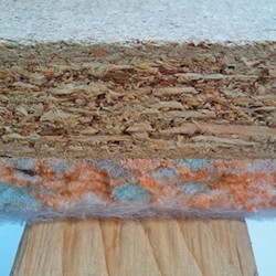 37mm Monodeck 37T Timber Floor Acoustic Overlay Board - 2400mm x 600mm