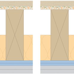 32mm Monodeck 32T Timber Floor Acoustic Overlay Board - 2400mm x 600mm