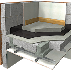 10mm Isocheck ResiScreed 10 - Under Screed Impact Improvement Mat - 1m x 15m Roll