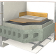 6mm Isocheck Resmat 6 - Acoustic Under Board Mat for Concrete and Timber floors - 1.37m x 10.95m 6mm Isocheck Resmat 6 - Acoustic Under Board Mat for Concrete and Timber floors - 1.37m x 10.95m