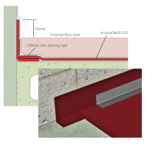 5mm Econocheck Underscreed XL5 Impact Improvement System 5mm Econocheck Underscreed XL5 Impact Improvement System