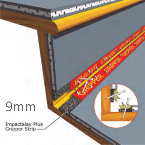 9mm JCW Impactalay Plus Gripper Strip 9mm JCW Impactalay Plus Gripper Strip