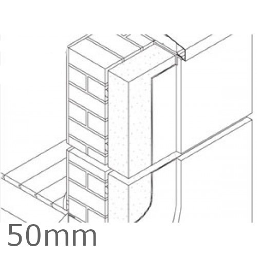 50mm Jablite External Wall Polystyrene Insulation Board EPS - pack of 12 50mm Jablite External Wall Polystyrene Insulation Board EPS - pack of 12