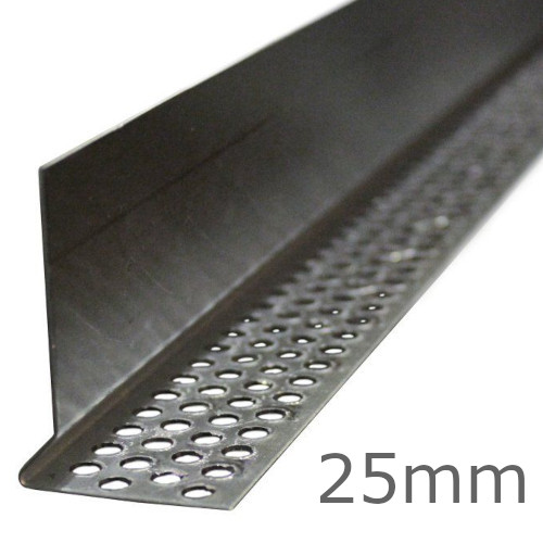 25mm Hardie Plank Aluminium Starter Profile with Ventilation - 3m Length 25mm Hardie Plank Aluminium Starter Profile with Ventilation - 3m Length