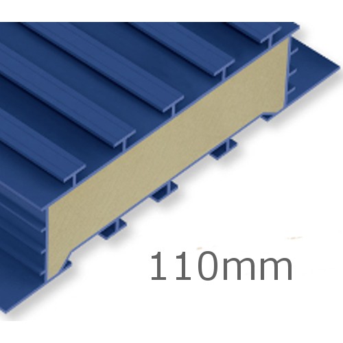 110mm Kingspan Thermabate Cavity Closer 3m length (pack of 8) 110mm Kingspan Thermabate Cavity Closer 3m length (pack of 8)