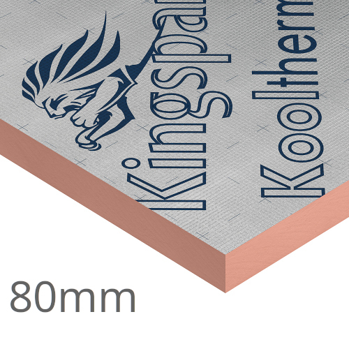 80mm Kingspan Kooltherm K15 Rainscreen Board (pack of 4) 80mm Kingspan Kooltherm K15 Rainscreen Board (pack of 4)