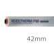 42mm Bore 20mm Thick Kooltherm FM Pipe Section 42mm Bore 20mm Thick Kooltherm FM Pipe Section