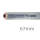 67mm Bore 40mm Thick Kooltherm FM Pipe Insulation 67mm Bore 40mm Thick Kooltherm FM Pipe Insulation