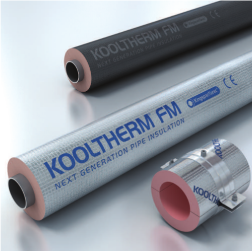 15mm Bore 15mm Thick Kooltherm FM Pipe Insulation 15mm Bore 15mm Thick Kooltherm FM Pipe Insulation