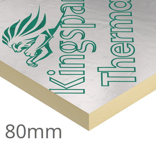 80mm Kingspan Thermapitch TP10 Pitched Warm Roof Insulation Board 80mm Kingspan Thermapitch TP10 Pitched Warm Roof Insulation Board