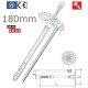 180mm Universal Insulation Panel Fixing with Metal Pin LMX10 (pack of 200) 180mm Universal Insulation Panel Fixing with Metal Pin LMX10 (pack of 200)