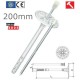 200mm Universal Insulation Panel Fixing with Metal Pin LMX10 (pack of 200) 200mm Universal Insulation Panel Fixing with Metal Pin LMX10 (pack of 200)
