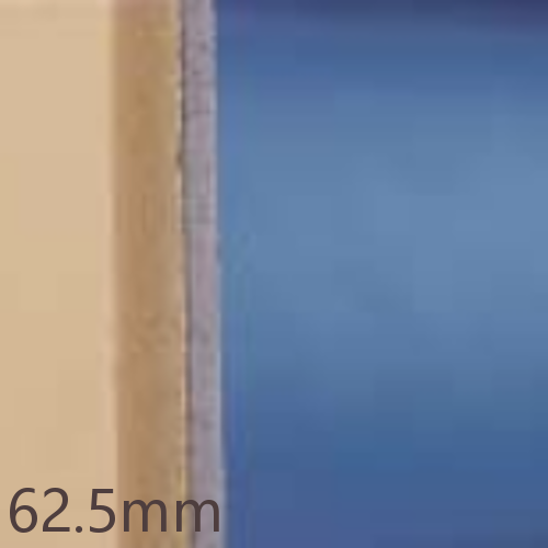 62.5mm Knauf Polyfoam Linerboard - 50mm Extruded Polystyrene (XPS) and 12.5mm Plasterboard 62.5mm Knauf Polyfoam Linerboard - 50mm Extruded Polystyrene (XPS) and 12.5mm Plasterboard