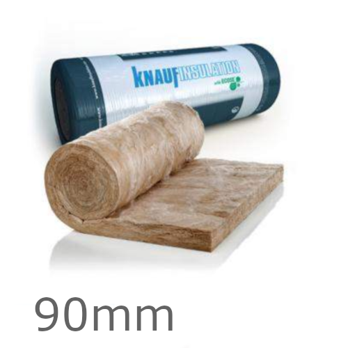 90mm Earthwool FrameTherm Roll 32 - Glass Mineral Wool Knauf (Split 3 x 380mm) - Pallet of 24 90mm Earthwool FrameTherm Roll 32 - Glass Mineral Wool Knauf (Split 3 x 380mm) - Pallet of 24