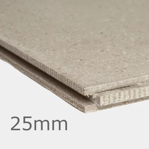25mm Knauf Gifafloor FHB 25 - High Density Gypsum Fibreboard Floor Panel - 600mm x 1200mm 25mm Knauf Gifafloor FHB 25 - High Density Gypsum Fibreboard Floor Panel - 600mm x 1200mm