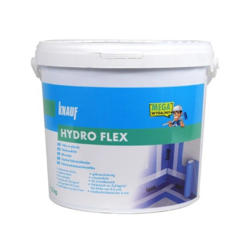 Knauf Hydro Flex Liquid Foil Waterproof Tanking Membrane - 15 Kg Knauf Hydro Flex Liquid Foil Waterproof Tanking Membrane - 15 Kg