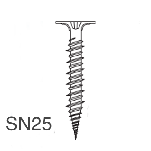 4.2mm x 25mm Knauf Aquapanel Maxi Screws SN25 - box of 1000 4.2mm x 25mm Knauf Aquapanel Maxi Screws SN25 - box of 1000