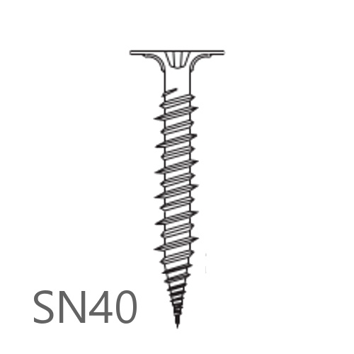 4.2mm x 40mm Knauf Aquapanel Rustproofed Maxi Screws SN40 - box of 250 4.2mm x 40mm Knauf Aquapanel Rustproofed Maxi Screws SN40 - box of 250