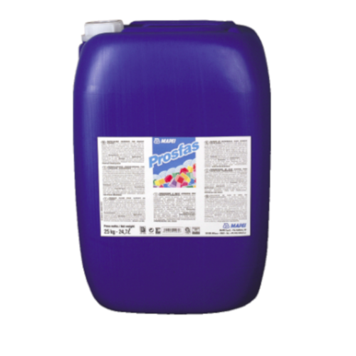 25kg Mapei Prosfas - Water-based, Solvent-free Consolidator for Cementitious Substrates 25kg Mapei Prosfas - Water-based, Solvent-free Consolidator for Cementitious Substrates