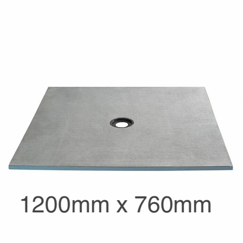 Marmox Showerlay 360 - Centre Draining Shower Tray - 20mm x 1200mm x 760mm Marmox Showerlay 360 - Centre Draining Shower Tray - 20mm x 1200mm x 760mm