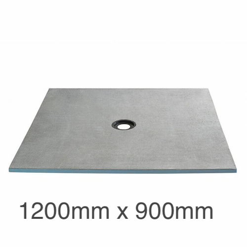 Marmox Showerlay 360 - Centre Draining Shower Tray - 20mm x 1200mm x 900mm Marmox Showerlay 360 - Centre Draining Shower Tray - 20mm x 1200mm x 900mm