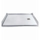 Marmox Polar White Decotray - Offset Draining Shower Tray - 1400mm x 900mm Marmox Polar White Decotray - Offset Draining Shower Tray - 1400mm x 900mm