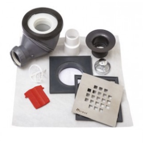 Marmox Minilay Point Drain Kit with a 360 Swivel Waste Marmox Minilay Point Drain Kit with a 360 Swivel Waste
