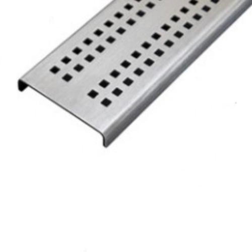 Marmox Minilay Linear Square Grate - Stainless Steel Shower Drain Cover Marmox Minilay Linear Square Grate - Stainless Steel Shower Drain Cover