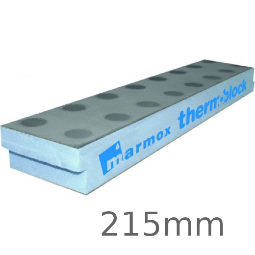 215mm Marmox Thermoblock 65mm thick (box of 10). 215mm Marmox Thermoblock 65mm thick (box of 10).