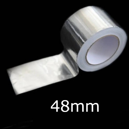 48mm Novia Aluminium Foil Tape 45m roll 48mm Novia Aluminium Foil Tape 45m roll