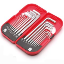 PRO Hex and Torx Key Allen Wrench Set with Ball End - Set of 18