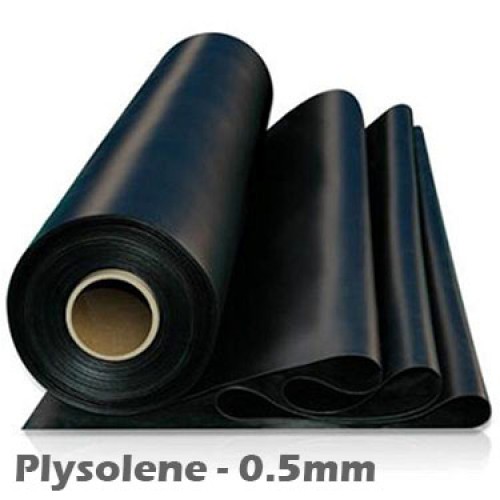 0.5mm Plysolene PIB Thermoplastic Sheeting 1m x 25m 0.5mm Plysolene PIB Thermoplastic Sheeting 1m x 25m