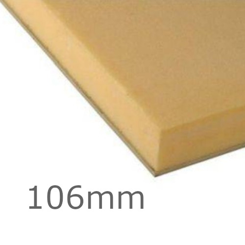 106mm Polyfoam XPS Upstand Board - (100mm XPS and 6mm Facing Board) - pallet of 22 - 600mm x 1200mm 106mm Polyfoam XPS Upstand Board - (100mm XPS and 6mm Facing Board) - pallet of 22 - 600mm x 1200mm